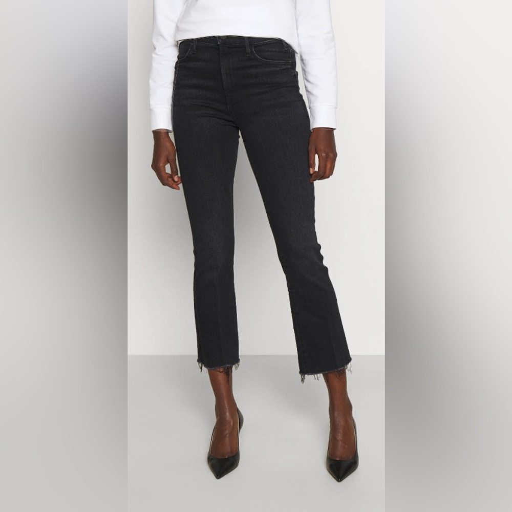 MOTHER denim the hustler ankle fray in color close encounters at night size 27